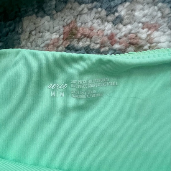 Aerie Asymmetrical Cut Out One Piece Bathing Suit - Picture 4 of 4